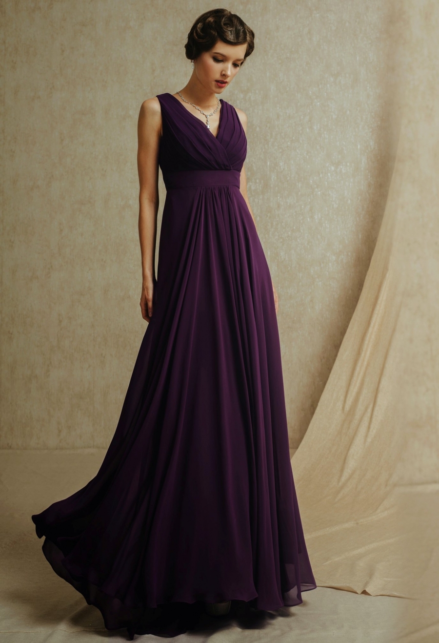 Buy Purple Color Dress Online on Fresh Look Fashion