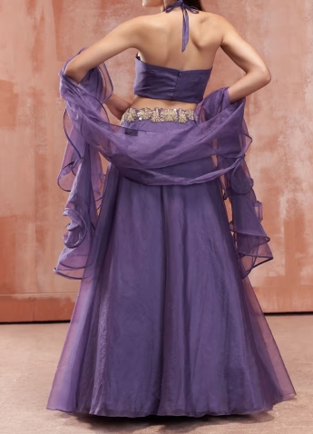 Purple Lehenga Lehenga Set